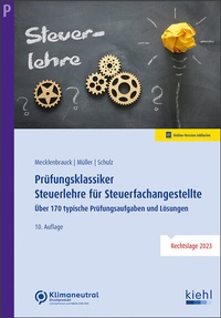 Abbildung von: Prüfungsklassiker Steuerlehre für Steuerfachangestellte - Kiehl