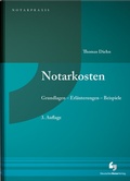 Cover: Notarkosten - Deutscher Notarverlag