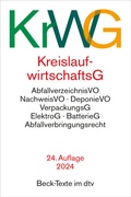 Cover: Kreislaufwirtschaftsgesetz: KrWG - dtv
