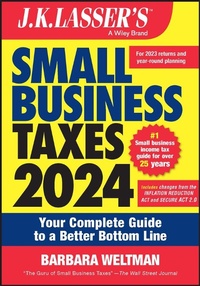 Bild vergrößern Bild: J.K. Lasser's Small Business Taxes 2024 - Wiley