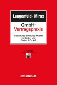 Abbildung von: GmbH-Vertragspraxis - Otto Schmidt Verlag