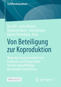 Abbildung von: Von Beteiligung zur Koproduktion - Springer VS