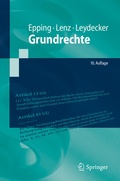 Abbildung von: Grundrechte - Springer