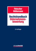 Cover: Rechtshandbuch Unternehmensbewertung - Otto Schmidt Verlag
