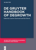 Cover: De Gruyter Handbook of Degrowth - De Gruyter
