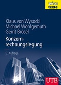 Cover: Konzernrechnungslegung - UTB