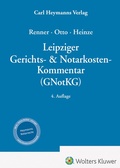 Cover:  Leipziger Gerichts- & Notarkosten-Kommentar (GNotKG) - Carl Heymanns Verlag