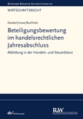 Abbildung von: Beteiligungsbewertung im handelsrechtlichen Jahresabschluss - Fachmedien Recht und Wirtschaft
