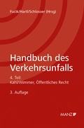 Cover: Handbuch des Verkehrsunfalls &Ouml;ffentliches Recht - Manz