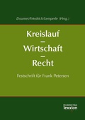 Cover: Kreislauf - Wirtschaft - Recht - Lexxion Verlagsgesellschaft