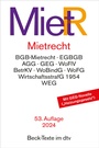 Cover: Mietrecht: MietR - dtv