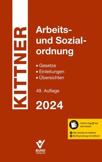 Enlarge image Cover: Arbeits- und Sozialordnung - Bund-Verlag
