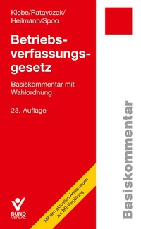 Abbildung von: Betriebsverfassungsgesetz  - Bund-Verlag