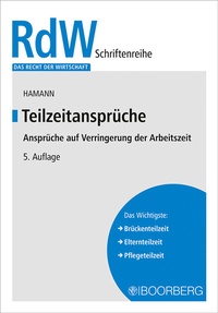 Abbildung von: Teilzeitansprüche - Boorberg