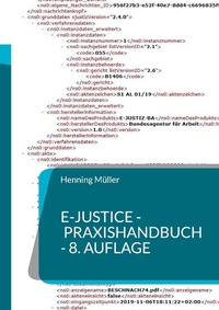 Enlarge image Cover: e-Justice - Praxishandbuch - Books on Demand
