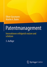 Abbildung von: Patentmanagement - Springer Gabler