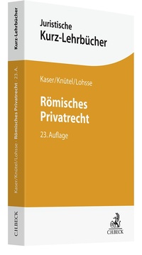Abbildung von: Römisches Privatrecht - C.H.BECK