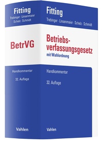 Abbildung von: Betriebsverfassungsgesetz - Vahlen