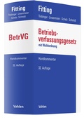 Cover: Betriebsverfassungsgesetz - Vahlen