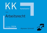 Bild vergrößern Bild: Karteikarten Arbeitsrecht - Alpmann Schmidt