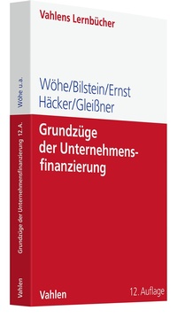 Abbildung von: Grundzüge der Unternehmensfinanzierung - Vahlen