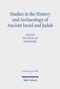 Cover: Studies in the History and Archaeology of Ancient Israel and Judah - Mohr Siebeck