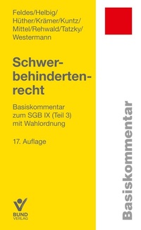 Abbildung von: Schwerbehindertenrecht - Bund-Verlag