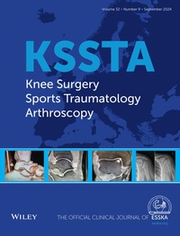 Abbildung von: Knee Surgery, Sports Traumatology, Arthroscopy - Wiley