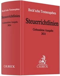 Bild vergrößern Bild: Steuerrichtlinien - Gebundene Ausgabe 2024 - C.H.BECK