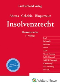 Abbildung von: Insolvenzrecht - Luchterhand