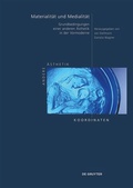 Cover: Materialit&auml;t und Medialit&auml;t - De Gruyter