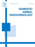 Cover: Domestic Animal Endocrinology - Elsevier