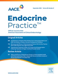 Abbildung von: Endocrine Practice - Elsevier