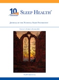 Cover: Sleep Health - Elsevier