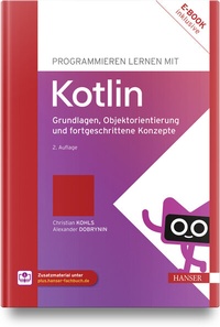 Abbildung von: Programmieren lernen mit Kotlin - Hanser