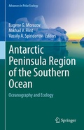 Cover: Antarctic Peninsula Region of the Southern Ocean - Springer