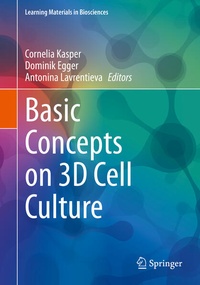 Enlarge image Cover: Basic Concepts on 3D Cell Culture - Springer