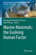 Cover: Marine Mammals: the Evolving Human Factor - Springer
