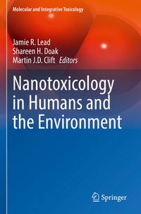 Enlarge image Cover: Nanotoxicology in Humans and the Environment - Springer