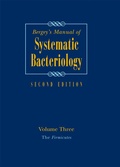 Cover: Bergey's Manual of Systematic Bacteriology - Springer