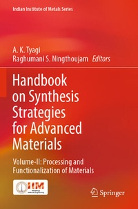 Enlarge image Cover: Handbook on Synthesis Strategies for Advanced Materials - Springer
