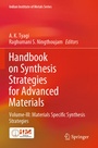Cover: Handbook on Synthesis Strategies for Advanced Materials - Springer
