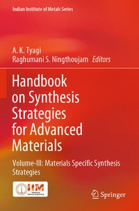 Enlarge image Cover: Handbook on Synthesis Strategies for Advanced Materials - Springer