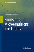 Cover: Emulsions, Microemulsions and Foams - Springer