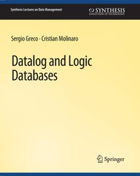 Enlarge image Cover: Datalog and Logic Databases - Springer