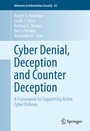 Bild: Cyber Denial, Deception and Counter Deception - Springer