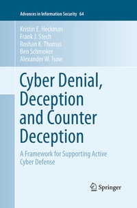 Abbildung von: Cyber Denial, Deception and Counter Deception - Springer