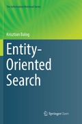 Cover: Entity-Oriented Search - Springer