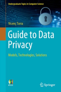Enlarge image Cover: Guide to Data Privacy - Springer