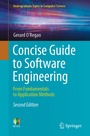 Cover: Concise Guide to Software Engineering - Springer